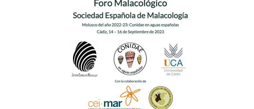 La Universidad de Cádiz acogerá el Foro Malacológico 2023