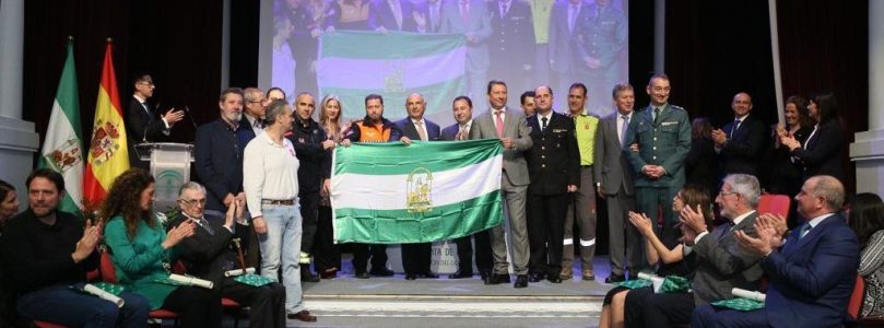 Entrega de las Banderas de Andalucía de Sevilla 2019 en la Fundación Cajasol