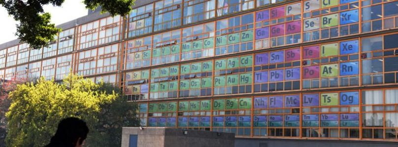¿Ya visitaste la tabla periódica gigante en la UNAM?